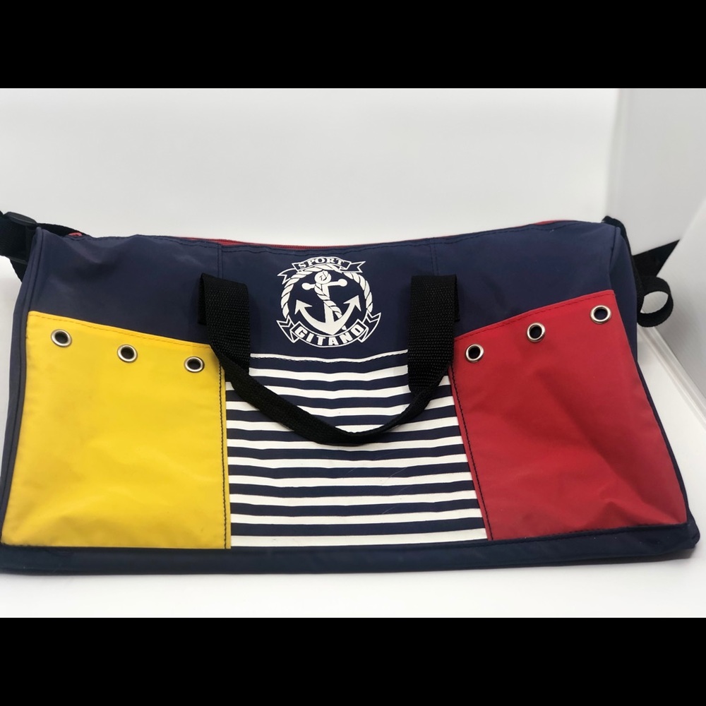 GITANO Sport 80s 90s Vintage Carry-all Gym Bag